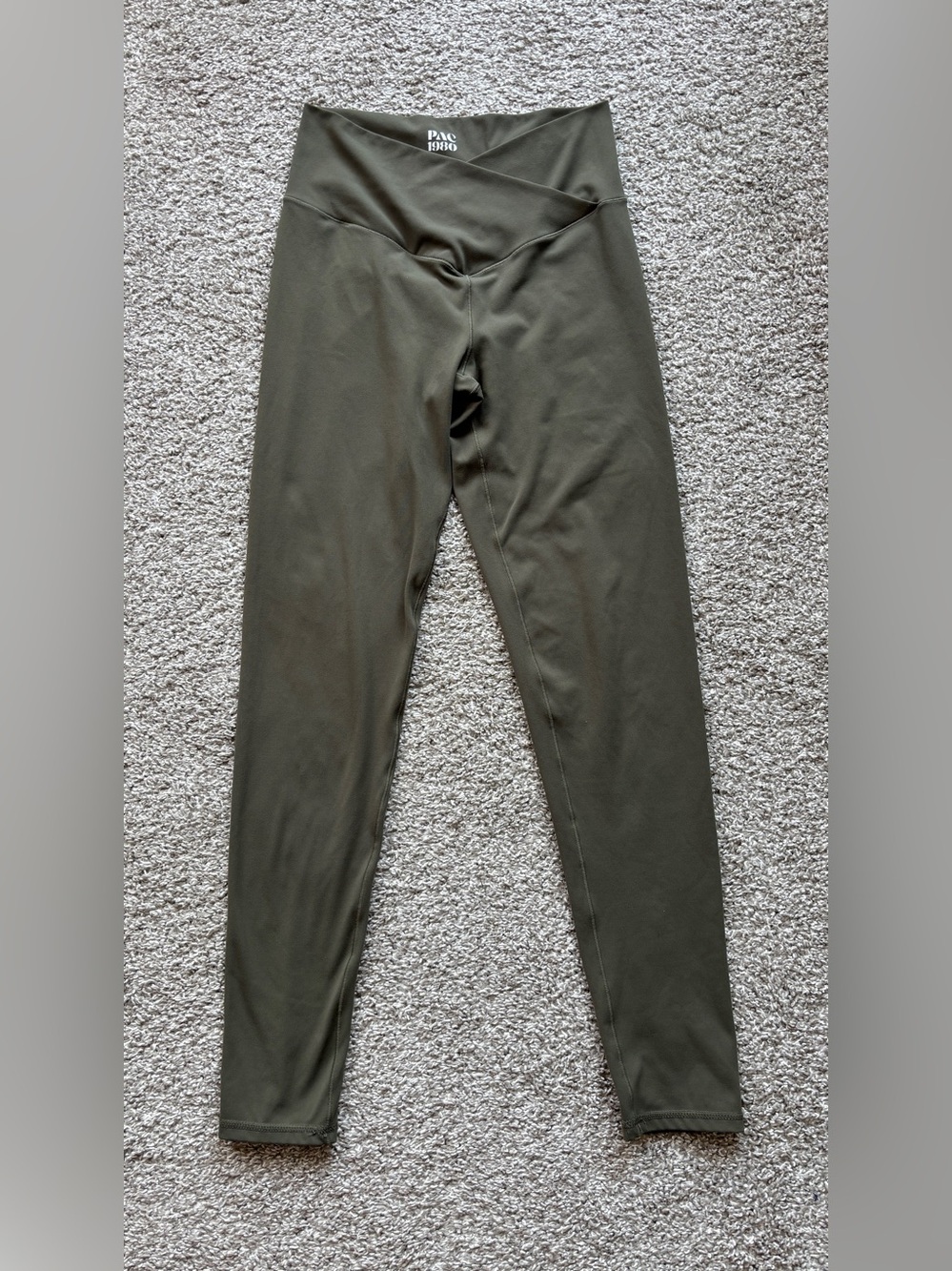 Pac 1980 Olive Green Leggings
